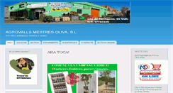 Desktop Screenshot of agrovalls.com